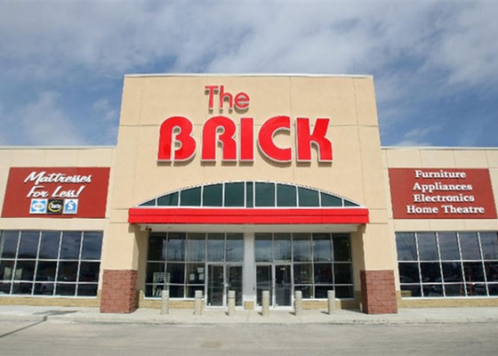 The Brickはカナダで二番目に大きい家具チェーン店です