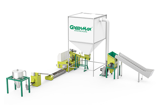 GREENMAX発泡スチロール押出機Gaia