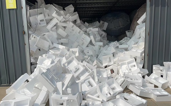 polystyrene-waste