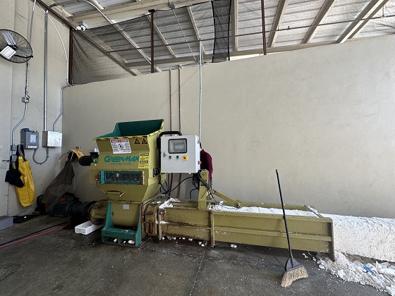 foam-recycling-machine